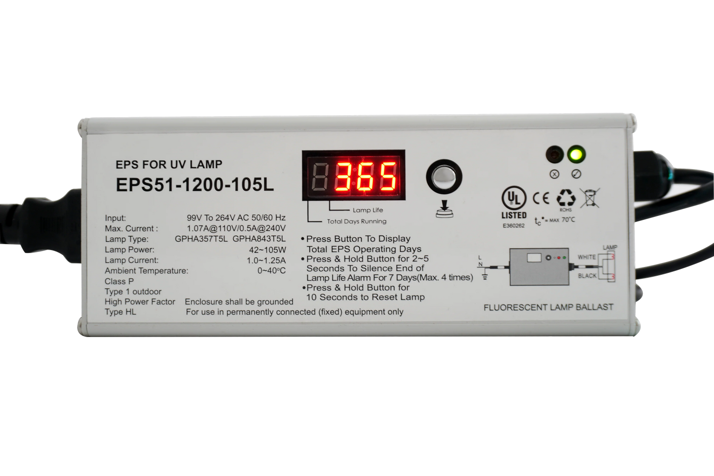 Lifegard Pro 120 Watts UV Sterilizer